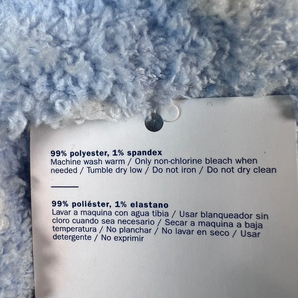 Old Navy Womens Cozy Socks Blue Penguin Polka Dot One Size Fuzzy Winter New